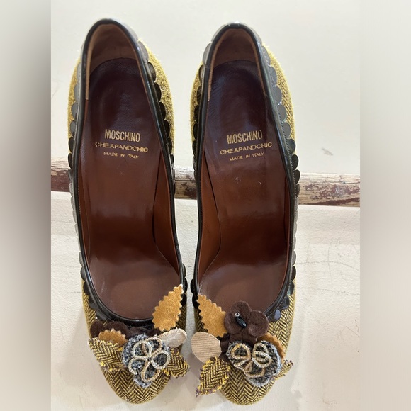 Moschino Shoes - Moschino Cheap and Chic Tweed Pump Shoes